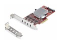 StarTech.com 4-Port USB 3.2 10Gbps Type-C PCIe Expansion Card, 4x USB Controllers, Windows Linux macOS, TAA , P10Q4C-USB-CARD               , 41998891, Controller Cards & I/O Boards