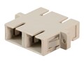 C2G SC-SC Fiber Adapter Duplex F-F, 27098, 5840957, Adapters & Port Converters