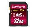 Transcend 32GB UHS-I Ultimate SDHC SDXC Card, Class 10, TS32GSDHC10U1, 15796849, Memory - Flash