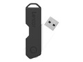 Lexar 64GB JumpDrive TwistTurn2 USB Flash Drive (Black), LJDTT2-64GABNABK, 41207677, Flash Drives