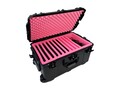 Perm-A-Store Turtle Waterproof, Anti-Static Laptop Case (wheeled) - 10 Capacity, 07-765002                     , 41879054, Carrying Cases - Notebook