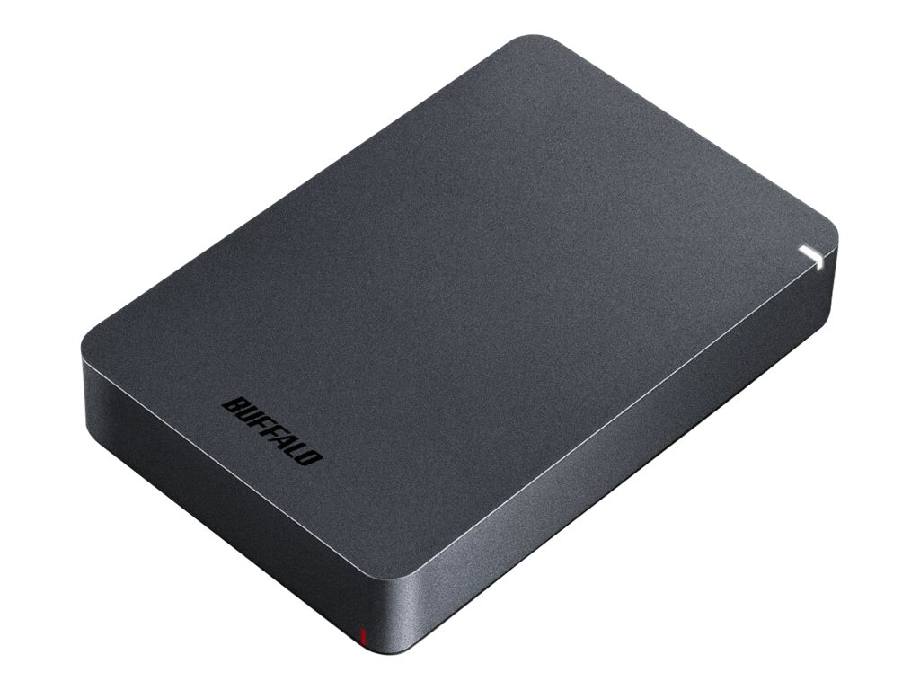 BUFFALO ポータブルハードディスク 4TB BUFFALO 4TB MiniStation HD-PGF USB 3.2 Portable Hard Drive (HD