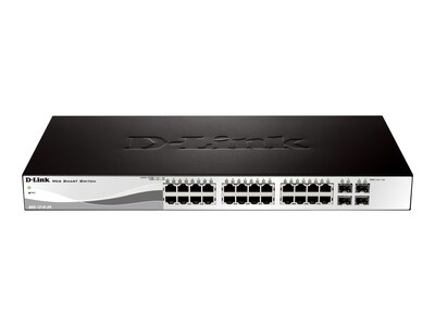 D-Link 24 Port Gig Web Smart Switch, DGS-1210-28, 15949972, Network Switches