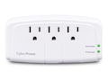 CyberPower Essential Series Surge Suppressor 900 Joules, 3 Outlets, Wall Tap, CSB300W, 15987792, Surge Suppressors CyberPower Essential Series Surge Suppressor 900 Joules, 3 Outlets, Wall Tap, CSB300W, 15987792, Surge Suppressors