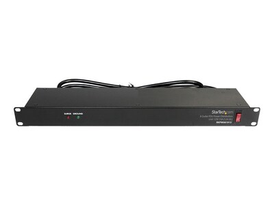 StarTech.com Horizontal Rack Mount PDU with 8 Outlet and Surge Protection, RKPW081915, 12250904, Power Distribution Units