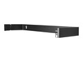StarTech.com 1U 19in Hinged Wall Mount Patch Panel Bracket, WALLMOUNTH1, 440015, Rack Mount Accessories