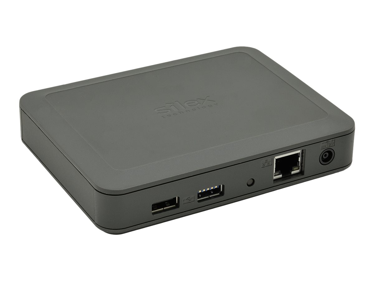 外付けハードディスク・ドライブ silex USB Device Server DS-600 Silex Gigabit USB 3.0 Hi Throughput Device Server (DS-600-US)