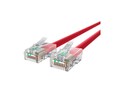 Belkin CAT5E RJ-45 M M UTP 24AWG 350MHz RJ-45 Bootless PVC Ethernet Patch Cable, Red, 10ft, A3L791-10-RED, 48960, Cables Belkin CAT5E RJ-45 M M UTP 24AWG 350MHz RJ-45 Bootless PVC Ethernet Patch Cable, Red, 10ft, A3L791-10-RED, 48960, Cables