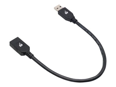 IOGEAR USB 3.0 Type A M F Extension Cable, 1ft, G2LU3AMF, 41047274, Cables