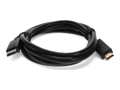 AddOn DisplayPort to HDMI M M Cable, Black, 2m, DISPORT2HDMIMM2M, 41278250, Cables AddOn DisplayPort to HDMI M M Cable, Black, 2m, DISPORT2HDMIMM2M, 41278250, Cables