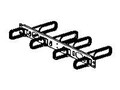 Panduit Open-Access Dual Sided Manager, CMPH1, 41248148, Rack Cable Management