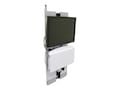 Ergotron StyleView Vertical Lift for High Traffic Areas, White, 60-593-216, 9229303, Wall Stations