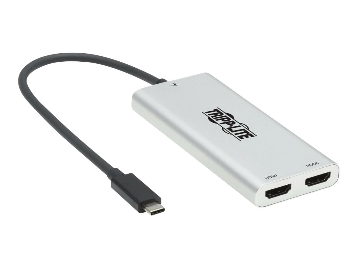 Tripp Lite Dual-Monitor Thunderbolt 3 to HDMI Adapter (M 2xF