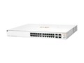 HPE 1930 24G Class4 370W PoE 1U RM (1x)ARM 800MHz 512MB RAM 256MB Flash 24xGbE PoE 370W 4x10GbE SFP+, JL684B#ABA, 41529467, Network Switches