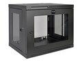 Tripp Lite SmartRack 9U Wall-Mount Standard-Depth Rack Enclosure Cabinet, SRW9UG, 27719218, Racks & Cabinets