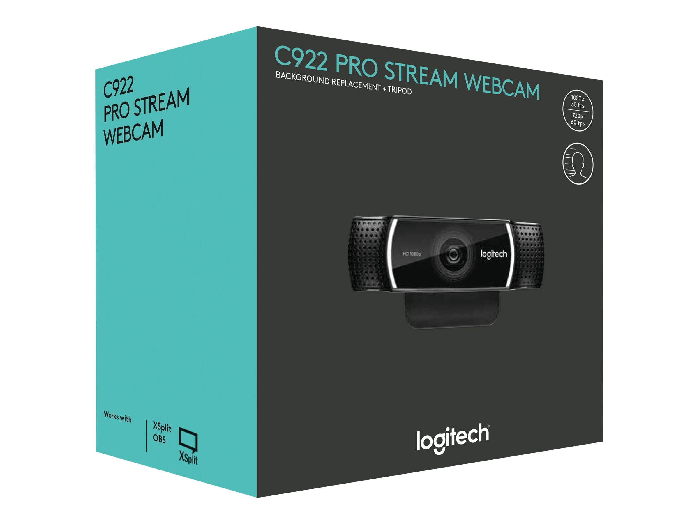 Repellent gravity Rest Logitech C922 Pro Stream Webcam (960-001087)