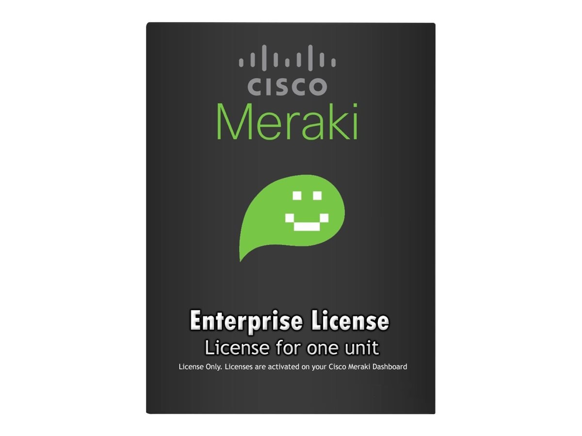 Cisco 1-Year Advanced Security License and Support Meraki MX64 Cloud Controller 