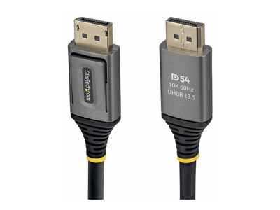 StarTech.com VESA Certified Uncompressed 8K 60Hz DP54 DisplayPort Cable, 1m, DP21V-1M-DP54-CABLE, 42141651, Cables StarTech.com VESA Certified Uncompressed 8K 60Hz DP54 DisplayPort Cable, 1m, DP21V-1M-DP54-CABLE, 42141651, Cables