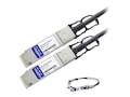 AddOn 40GBase-CU QSFP+ to QSFP+ Passive Twinax Direct Attach Cable, 3m, QFX-QSFP-DAC-3M-AO, 41059965, Cables AddOn 40GBase-CU QSFP+ to QSFP+ Passive Twinax Direct Attach Cable, 3m, QFX-QSFP-DAC-3M-AO, 41059965, Cables