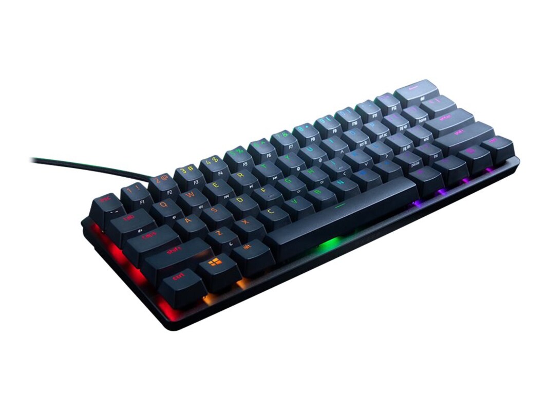 Razer Huntsman Mini 60% Gaming Keyboard: Fast Keyboard Switches - Linear  Optical Switches - Chroma RGB Lighting - PBT Keycaps - Onboard Memory 