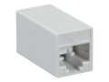 Black Box Cat5E Unshielded Straight-Pin Coupler, White, FM506-R2, 34467670, Cable Accessories