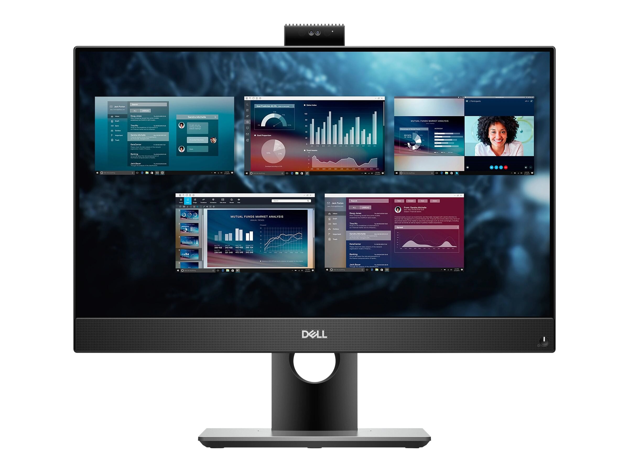 Dell OptiPlex 5490 All-in-One - Core i5 10500T 2.3 GHz Ram 8 GB SSD