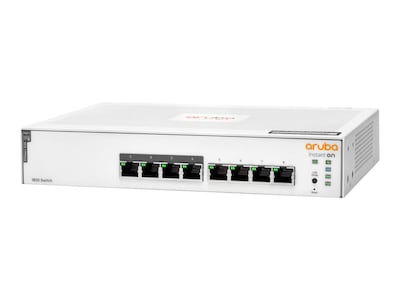 HPE Networking Instant On 1830 8-Port Switch Gigabit CL4 PoE 65W Switch, JL811A#ABA, 41372111, Network Switches