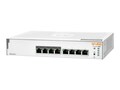 HPE Networking Instant On 1830 8-Port Switch Gigabit CL4 PoE 65W Switch, JL811A#ABA, 41372111, Network Switches