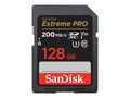 SanDisk 128GB Extreme PRO UHS-I U3 SDXC Memory Card, Class 10, SDSDXXD-128G-ANCIN, 41534293, Memory - Flash