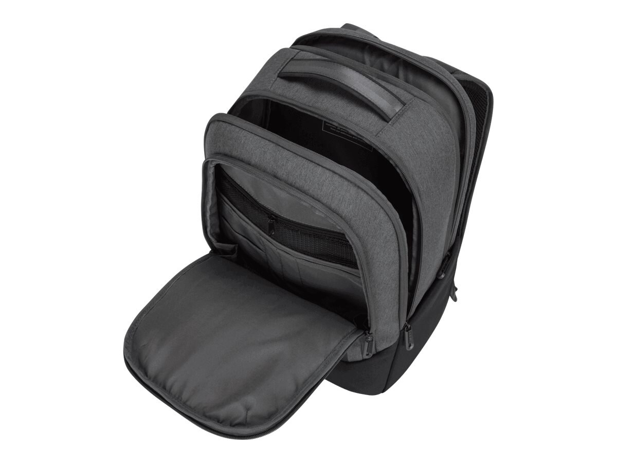 Targus TBB58602GL 15.6in Gray Cypress Hero Backpack with Ecosmart