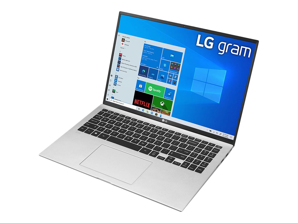 LG 16IN LG GRAM NOTEBOOK, HW TPM, WIN10PRO I7 16GB DDR, 512GB