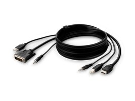 Belkin F1DN1CCBL-DH6T Main Image from Right-angle