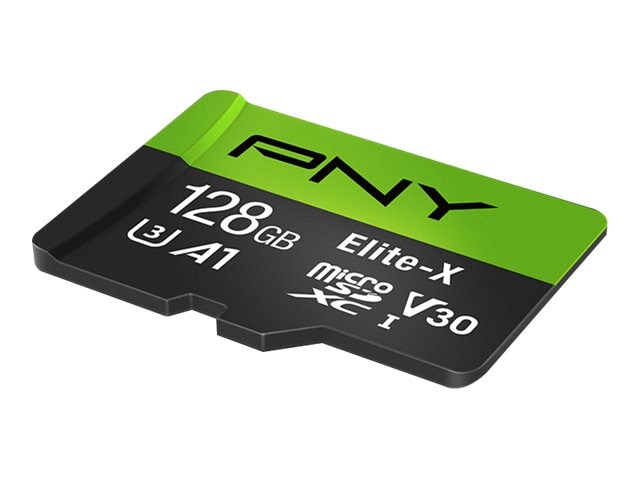 Pny 128gb Microsd U3 V30 Memory Card Class 10 P Sdu128u3wx Ge