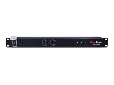 CyberPower 20A PDU RM 1U 1800J Surge 5-20, (CPS1220RMS), CPS1220RMS, 41107982, Battery Backup/UPS CyberPower 20A PDU RM 1U 1800J Surge 5-20, (CPS1220RMS), CPS1220RMS, 41107982, Battery Backup/UPS