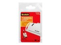3M 2.52 x 4.252 Thermal Pouches for ID Badge with Clip, 10-Pack, TP5852-10, 12268135, Office Supplies
