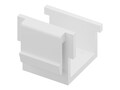 UNC Keystone Insert, Blank, White, KEYBL-WHT, 20078500, Premise Wiring Equipment