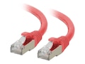C2G CAT6A Snagless Shielded (STP) Ethernet Network Patch Cable, Red, 7ft, C2G07366, 41916258, Cables C2G CAT6A Snagless Shielded (STP) Ethernet Network Patch Cable, Red, 7ft, C2G07366, 41916258, Cables