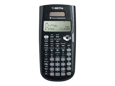 TI 36X Pro Scientific Calculator, 36PRO/TBL/1L1, 41528106, Calculators TI 36X Pro Scientific Calculator, 36PRO/TBL/1L1, 41528106, Calculators