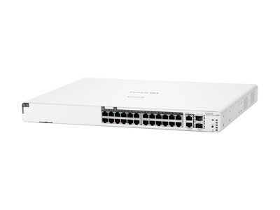 HPE Networking Instant On 1960 20-port Gigabit CL4 4p Gigabit CL6 PoE 2p 10GBT 2p SFP+ 370W Switch, JL807A#ABA, 41328957, Network Switches