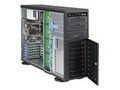 Supermicro Chassis, 4U Tower, EATX, 8 3.5 SAS SATA HS Bays, 865W PS, Black, CSE-743TQ-865B, 8145984, Cases - Systems/Servers