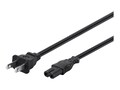 Monoprice FIGURE 8 AC POWER CORD CABLE 1, 7674                          , 41925504, Power Cords