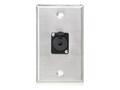 Atlas Sound ATLAS Single Gang Stainless St, SG-QTRSL-F1                   , 41954051, Rack Mount Accessories