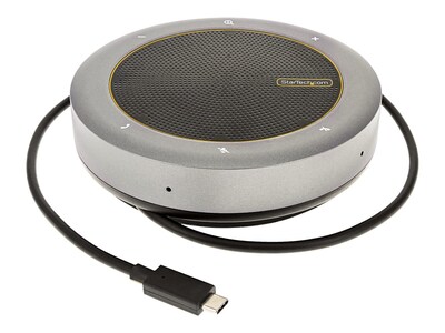 StarTech.com Mini Portable USB-C Conference Speakerphone Docking Station for Teams Zoom, DKTBRSPMPD, 41540390, Video Conference Room Hardware
