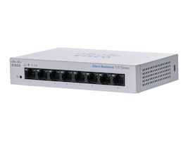 Cisco CBS110-8T-D-NA Main Image from Right-angle