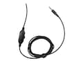 Anywhere Cart 3.5mm Headphones w  Volume Control, AC-HP-BLK, 36319831, Headphones