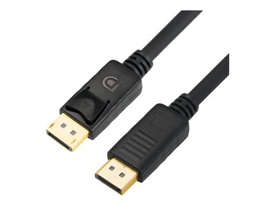 4Xem DisplayPort M M Cable, Black, 6ft, 4XDPDPCBL, 16905031, Cables