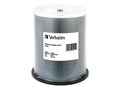 Verbatim 52x 700MB 80min White Inkjet Printable CD-R Media (100-pack spindle), 95251, 6505915, CD Media