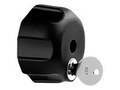 Ram Mounts Knob W Lock & 5 16-18 Brass HO , RAM-KNOB5LU, 41123617, Locks & Security Hardware