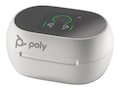 HP Poly Voyager Free 60 60+ Microsoft Teams Certified Earbuds - White (2 Pieces), 8L5B0AA                       , 41825207, Earphones