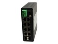 Lantronix 4-port Hardened Unmanaged Switch 2xSFP 12 to 48V DC, SISTG1040-242-LRT, 36218554, Network Switches